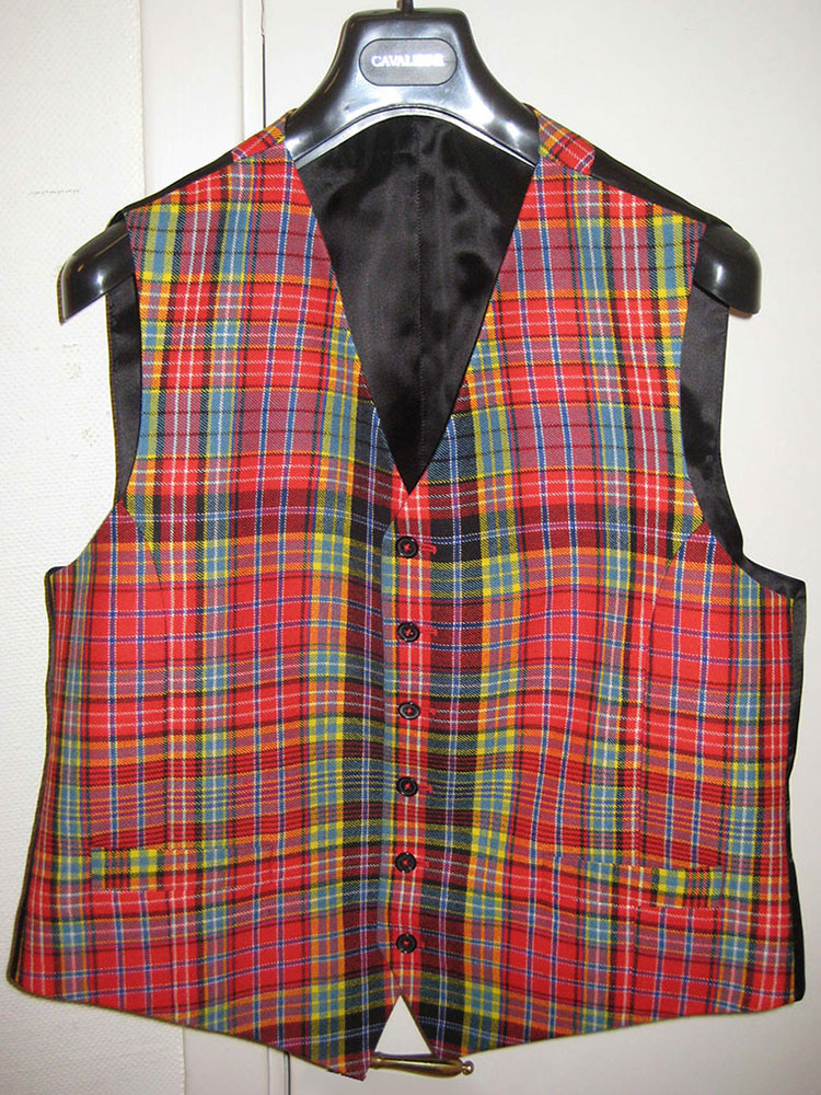 Väst i Tartan